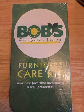 Bob's For Green Living Furniture Care Kit Fabric, Rug Cleaner & Polish / Sealed